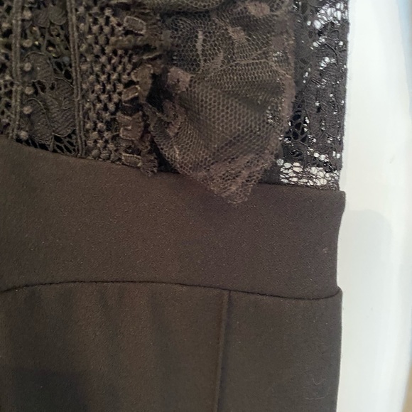 Revamped Black Lace Bodice Jumpsuit - Picture 5 of 7